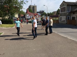 Ein Spaziergang in der Stadt TRuskavets'.