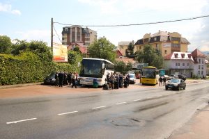 Packen vor der Abreise zurück nach Deutschland.