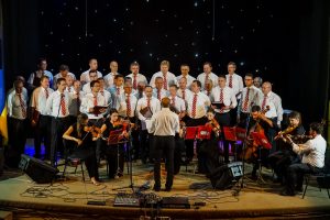 Einsatz im Kulturhaus in Borylsav.