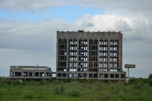 Ruinen aus dem letzten Jahrhundert.