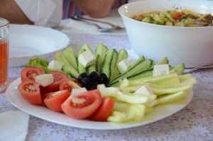 Frisches Gemüse. Ein Highlight in Zarechchya.