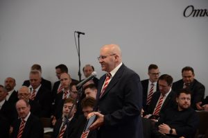 Chorvostellung. Johann P.