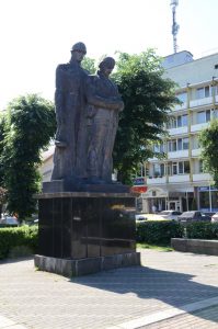 Mahnmal an die Kriegsgefallenen.