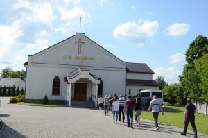 Gemeindehaus in Borislav.