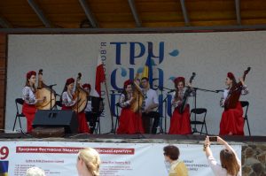 Volksfest im Stadtzentrum.