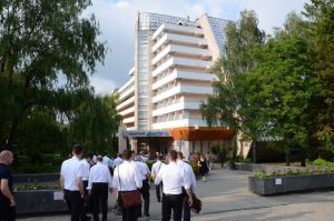 Einsatz im Sanatorium Dnipro.